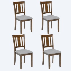 Dining Chairs Only, Wooden Dining Chairs Set of 4